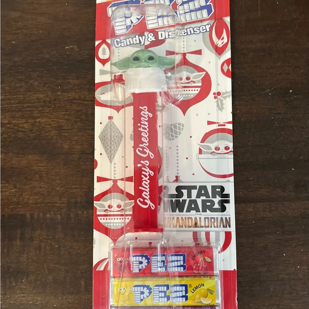 Star Wars Holiday Red Grogu Candy Dispenser - The Mandalorian
